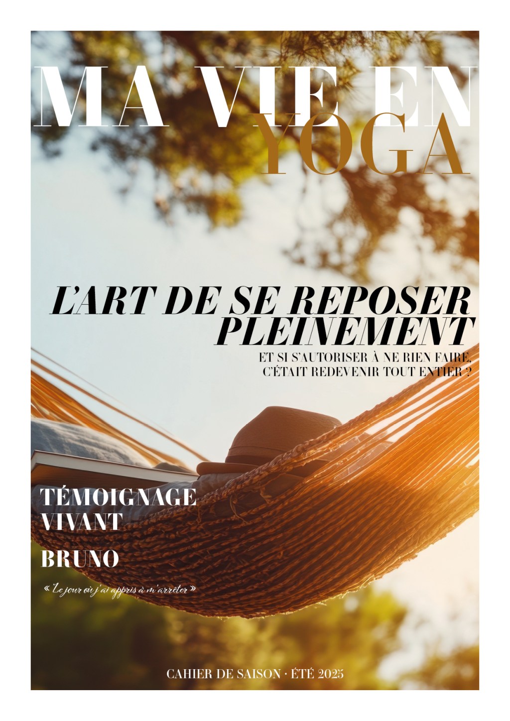 CAHIER DE SAISON&nbsp;ÉTÉ